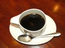 カップも自慢のサイフォンで入れるcoffee