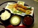 ジャンボエビフライランチ￥１２００